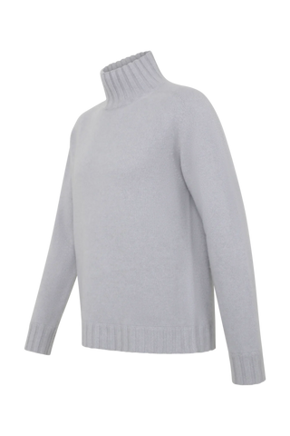 Kaschmirpullover mit Rollkragen - Aiden