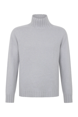 Kaschmirpullover mit Rollkragen - Aiden