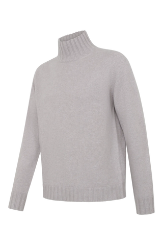 Kaschmirpullover mit Rollkragen - Aiden