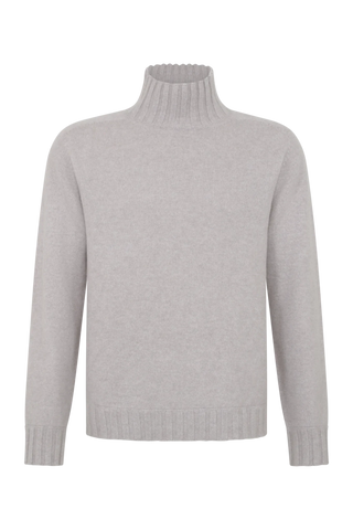 Kaschmirpullover mit Rollkragen - Aiden