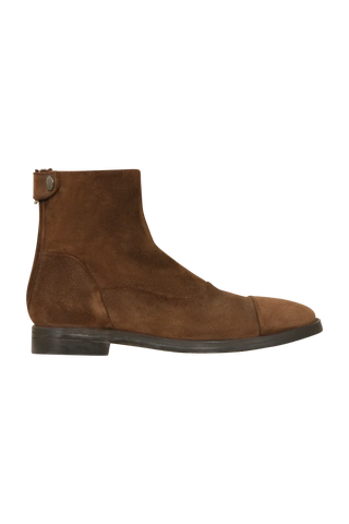 Havana Back Zipper Boots aus Veloursleder - Kris