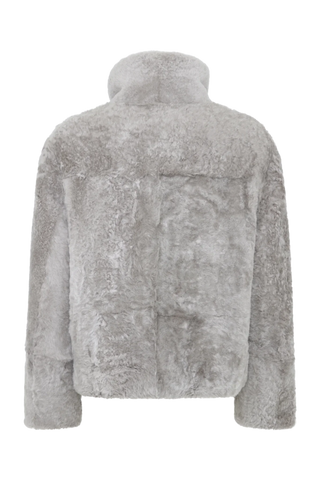 Lammfelljacke mit Daunenfüllung - Alea-LL
