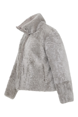 Lammfelljacke mit Daunenfüllung - Alea-LL