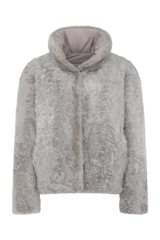 Lammfelljacke mit Daunenfüllung - Alea-LL