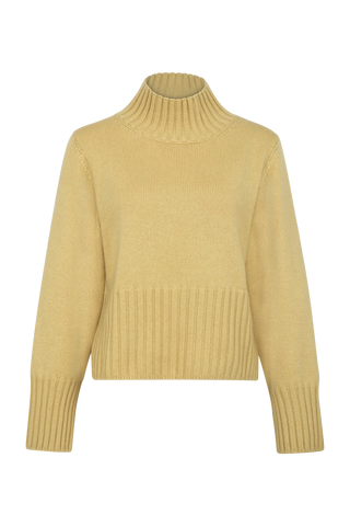Kaschmir Strickpullover mit Rollkragen - Alva-WS
