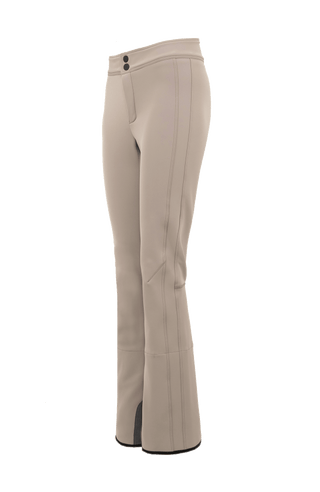 Winddichte Damen-Skihose Issy aus Softshell in braun-beige (Farbe: cashmere)