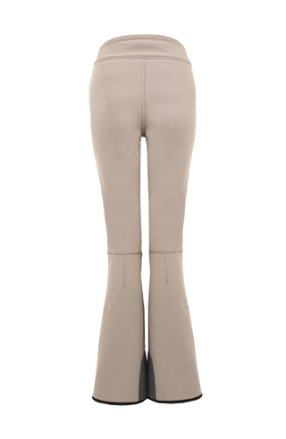 Winddichte Damen-Skihose Issy aus Softshell in braun-beige (Farbe: cashmere)