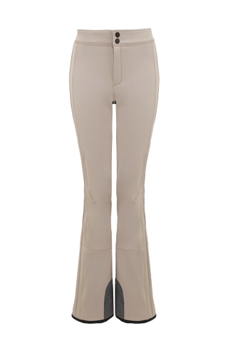 Winddichte Damen-Skihose Issy aus Softshell in braun-beige (Farbe: cashmere)