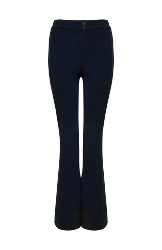 Winddichte Damen-Skihose Issy aus Softshell in dunkelblau (Farbe: midnight)