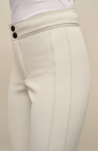 Winddichte Damen-Skihose Issy aus Softshell in Sand-Ton (Farbe: Sandstone)