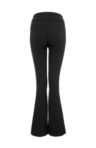 Winddichte, warme Damen-Skihose Issy aus Softshell-Material in Schwarz (Farbe: black)