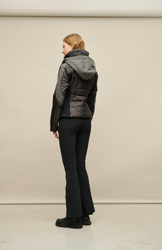 Winddichte, warme Damen-Skihose Issy aus Softshell-Material in Schwarz (Farbe: black)