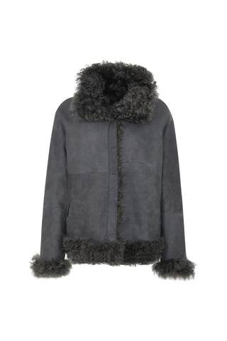 Curly Shearling Jacket - Dolli-AL