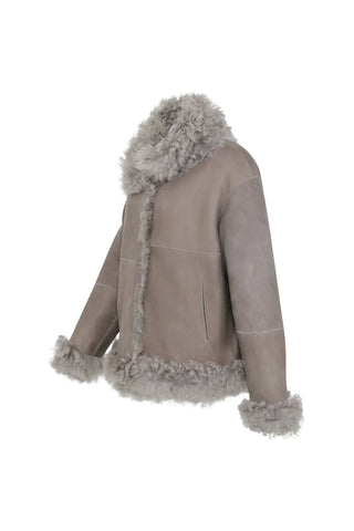 Curly Shearling Jacket - Dolli-AL