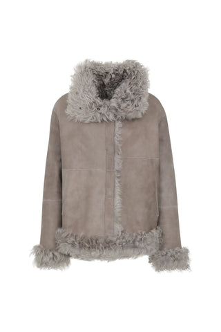 Curly Shearling Jacket - Dolli-AL