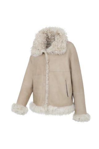 Curly Shearling Jacket - Dolli-AL