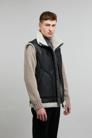 Shearling Vest – Elias