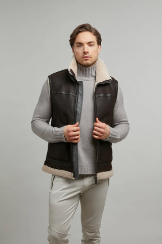 Shearling Vest – Elias