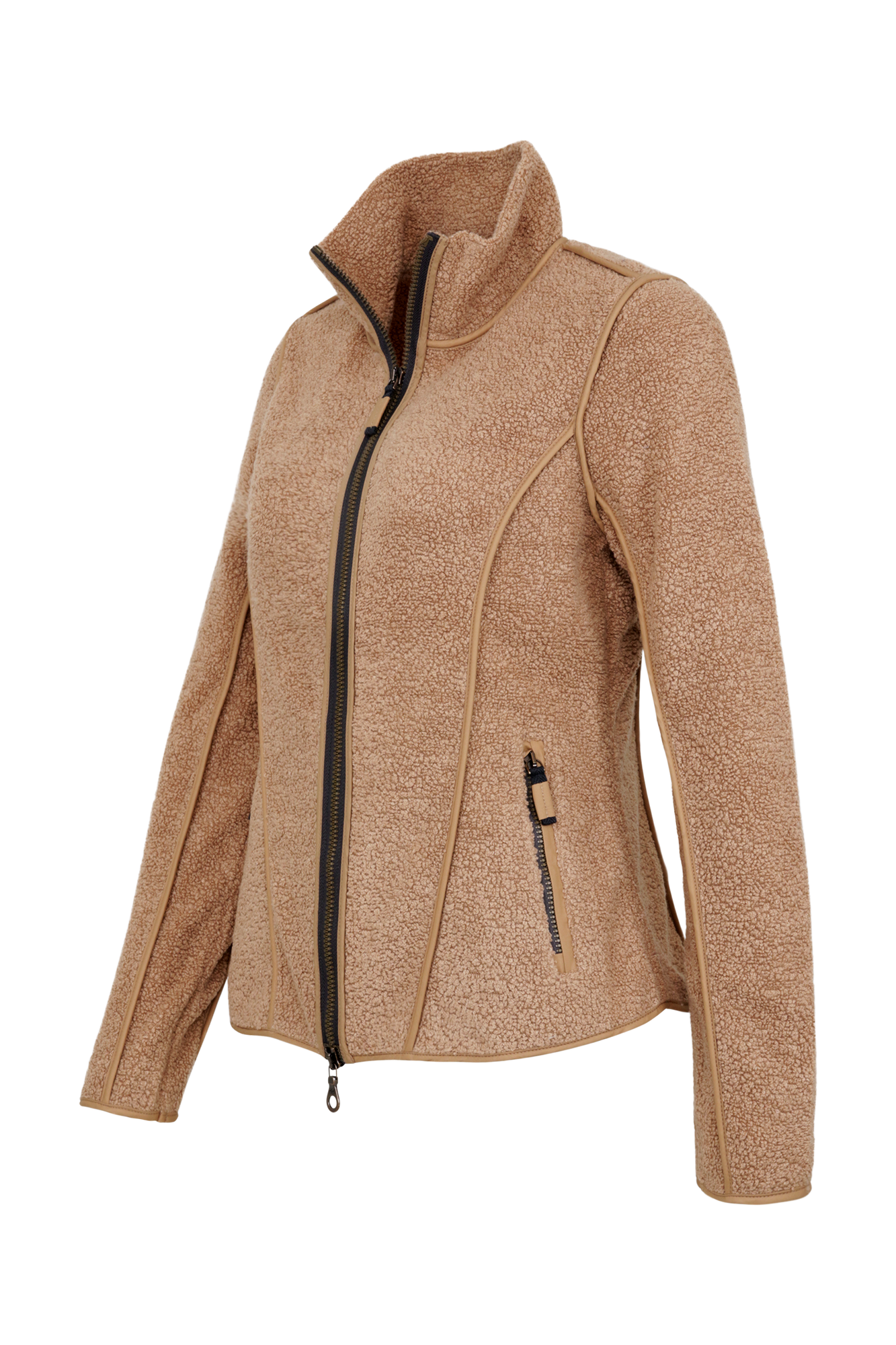 Cashmere teddy jacket – Esther-CT