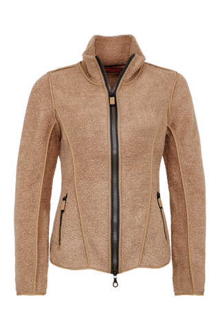 Cashmere teddy jacket – Esther-CT