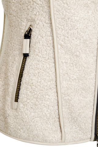 Cashmere teddy jacket – Esther-CT