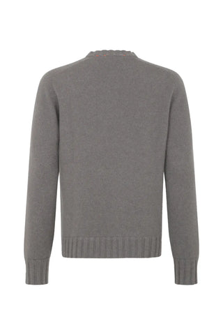 Maglione in cashmere girocollo - Evan-WS