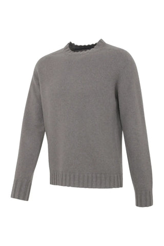 Maglione in cashmere girocollo - Evan-WS