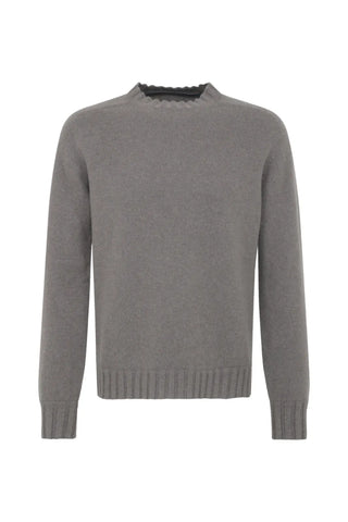 Maglione in cashmere girocollo - Evan-WS
