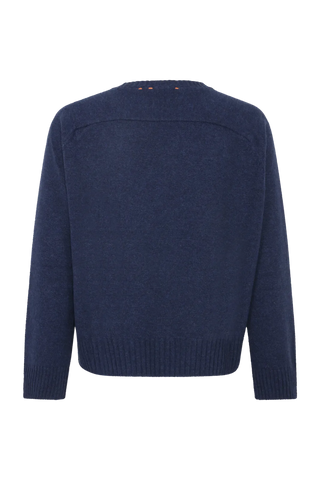 Pull en maille de cachemire à col rond - Felicita-WS