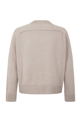 Pull en maille de cachemire à col rond - Felicita-WS