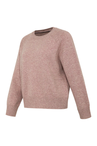 Pull en maille de cachemire à col rond - Felicita-WS