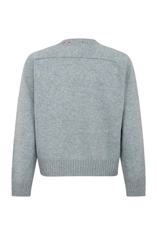 Pull en maille de cachemire à col rond - Felicita-WS