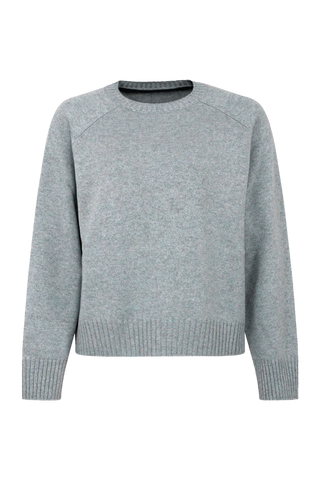Pull en maille de cachemire à col rond - Felicita-WS