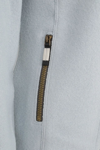Veste en laine bouillie avec capuche - Rania