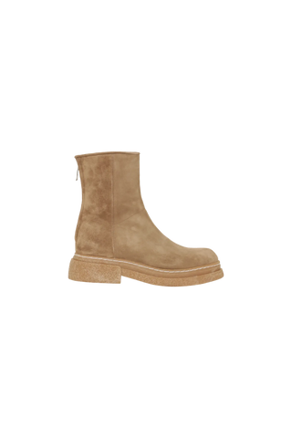 Stivaletti Gill in camoscio foderati in shearling