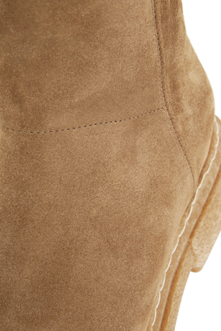 Stivaletti Gill in camoscio foderati in shearling