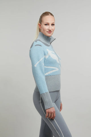 Ski Pullover mit Skifahrermotiv - Ingrid-ME