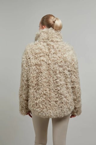 Curly Shearling Jacket - Dolli-AL