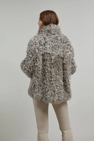 Curly Shearling Jacket - Dolli-AL