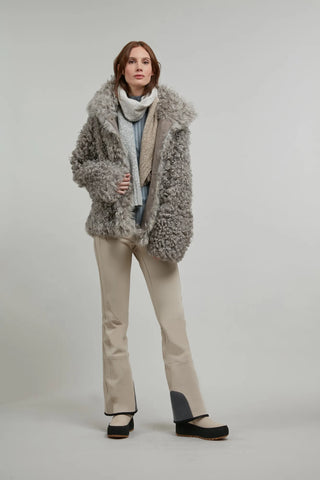 Curly Shearling Jacket - Dolli-AL