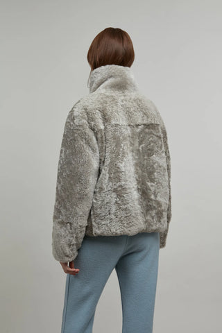 Lammfelljacke mit Daunenfüllung - Alea-LL