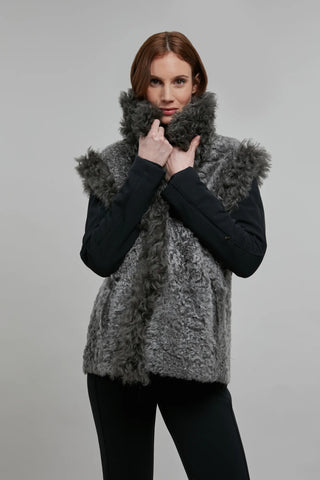 Gilet en peau lainée - Lotta-LLA
