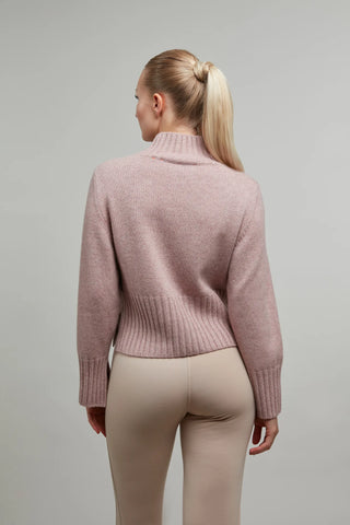 Kaschmir Strickpullover mit Rollkragen - Alva-WS