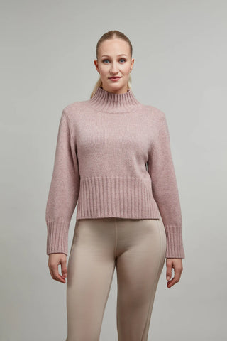 Kaschmir Strickpullover mit Rollkragen - Alva-WS