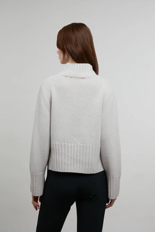 Kaschmir Strickpullover mit Rollkragen - Alva-WS