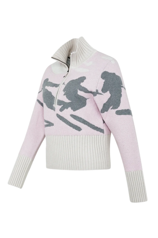 Ski Pullover mit Skifahrermotiv - Ingrid-ME