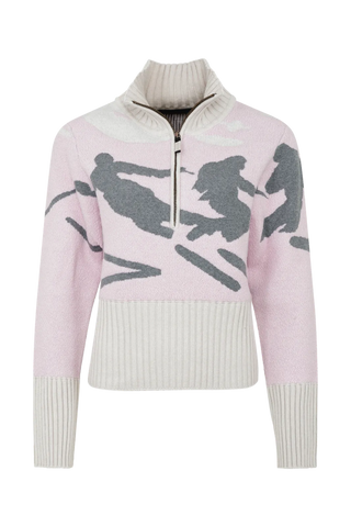 Ski Pullover mit Skifahrermotiv - Ingrid-ME
