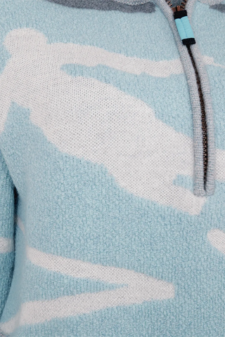 Ski Pullover mit Skifahrermotiv - Ingrid-ME