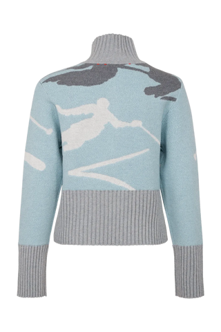 Ski Pullover mit Skifahrermotiv - Ingrid-ME