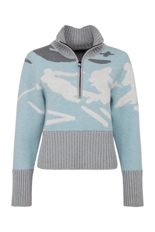 Ski Pullover mit Skifahrermotiv - Ingrid-ME